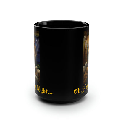 Oh, Holy Night Christmas Mug, 15oz