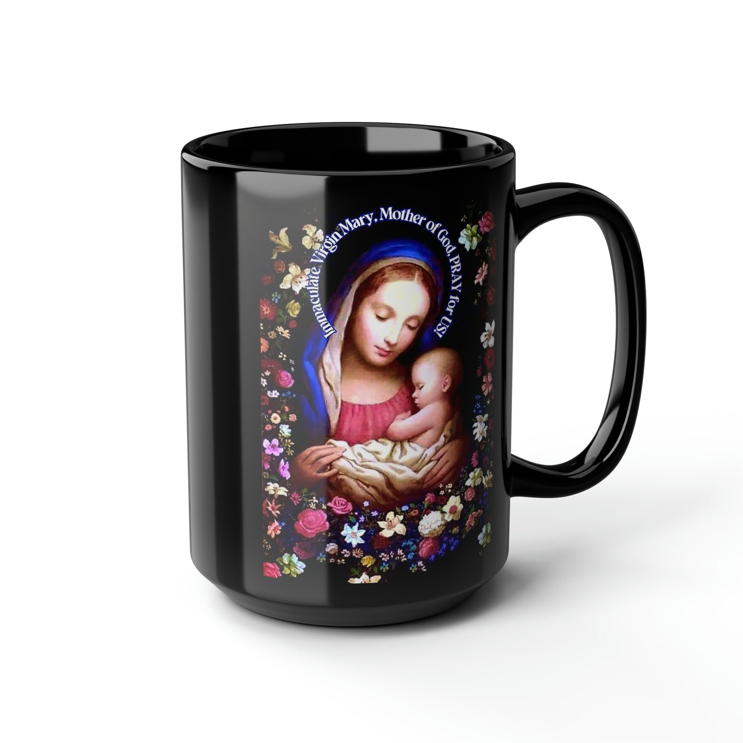 Immaculate Virgin Mary Mug, 15oz