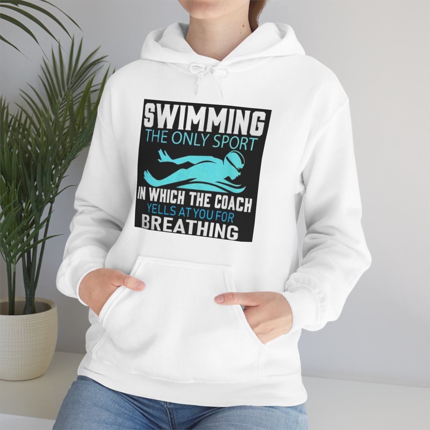 Swimmer's Unisex Heavy Blend™ Hooded Sweatshirt