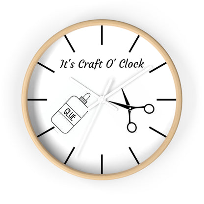 Craft O' Clock Wall Clock