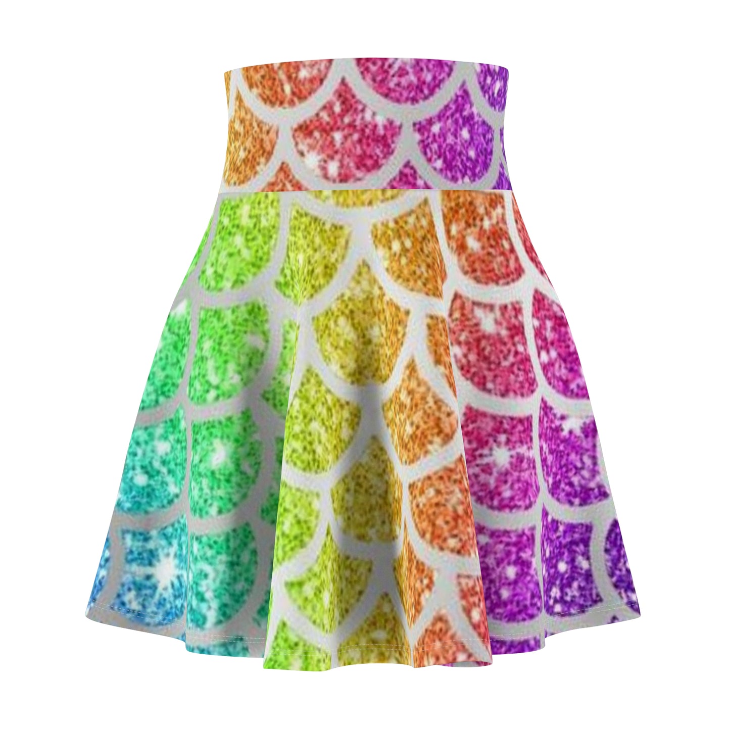 Mermaid skirt: Women's Skater Skirt (AOP)