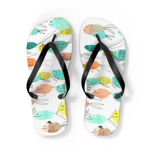 Fishy Feet Flip Flops