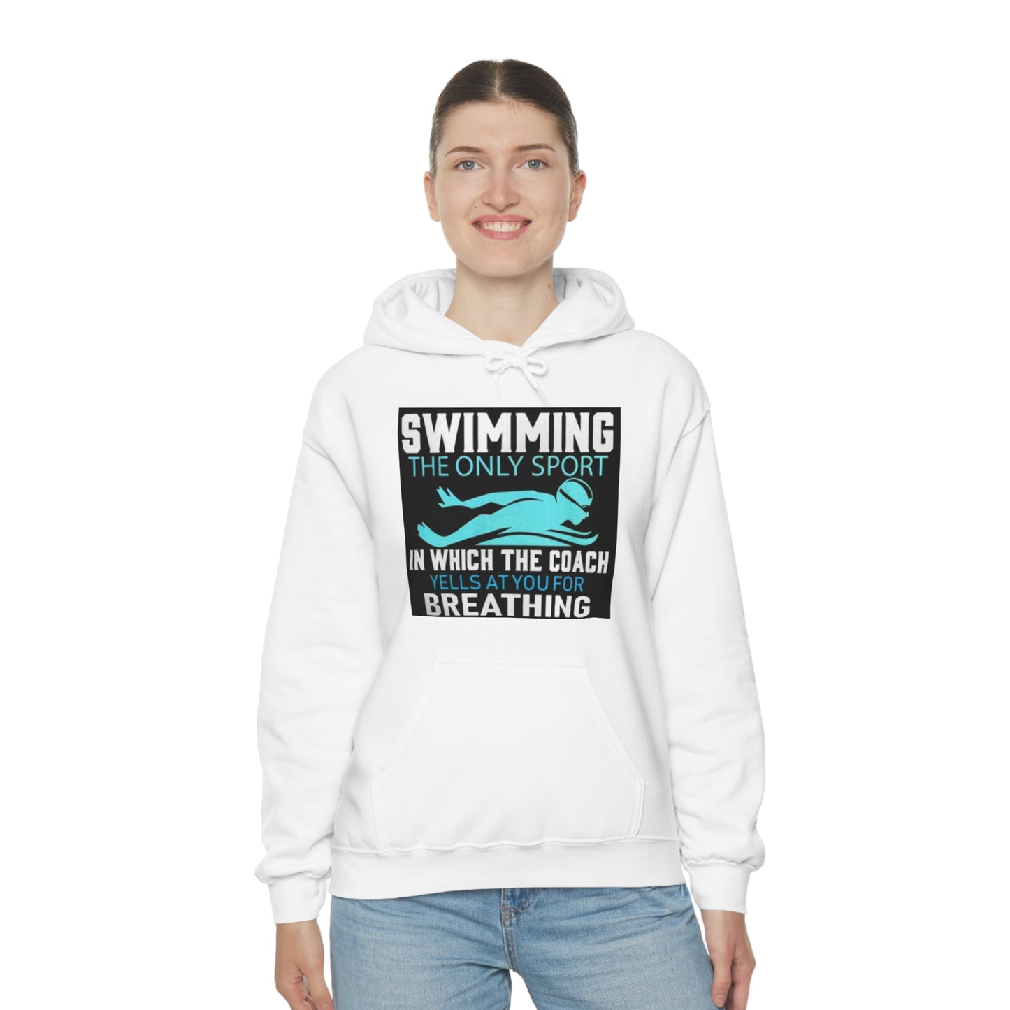 Swimmer's Unisex Heavy Blend™ Hooded Sweatshirt