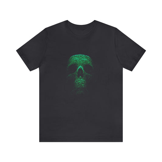 Emerald Skull: Unisex Jersey Short Sleeve Tee