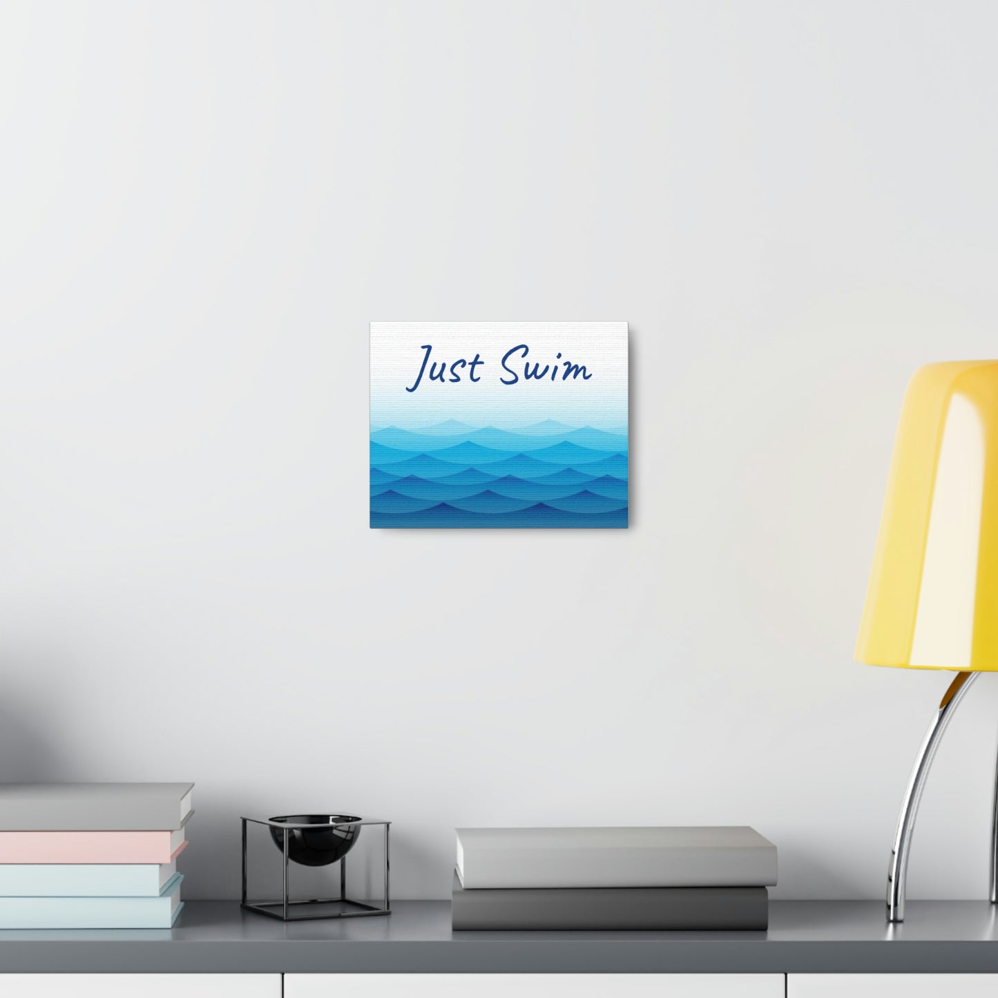 Swimmer Art: Canvas Gallery Wraps