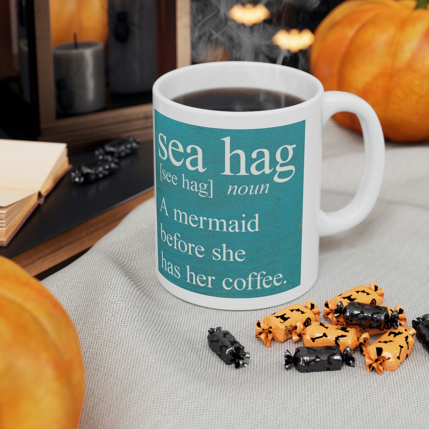 Mermaid Humor: Ceramic Mug 11oz