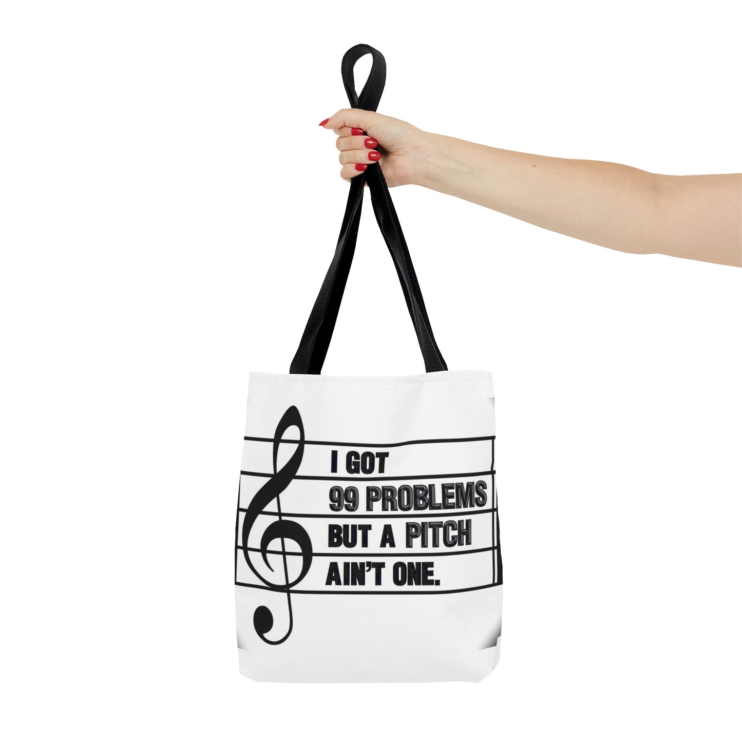 Music Themed Tote Bag (AOP)