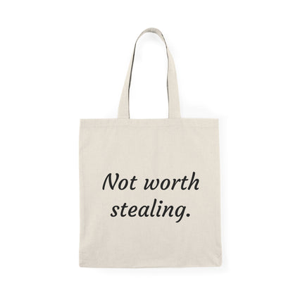 A Natural Tote Bag that is NOT worth stealing!