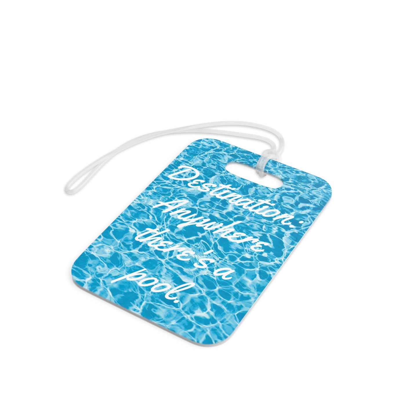 Swim/Pool Themed Luggage Tags